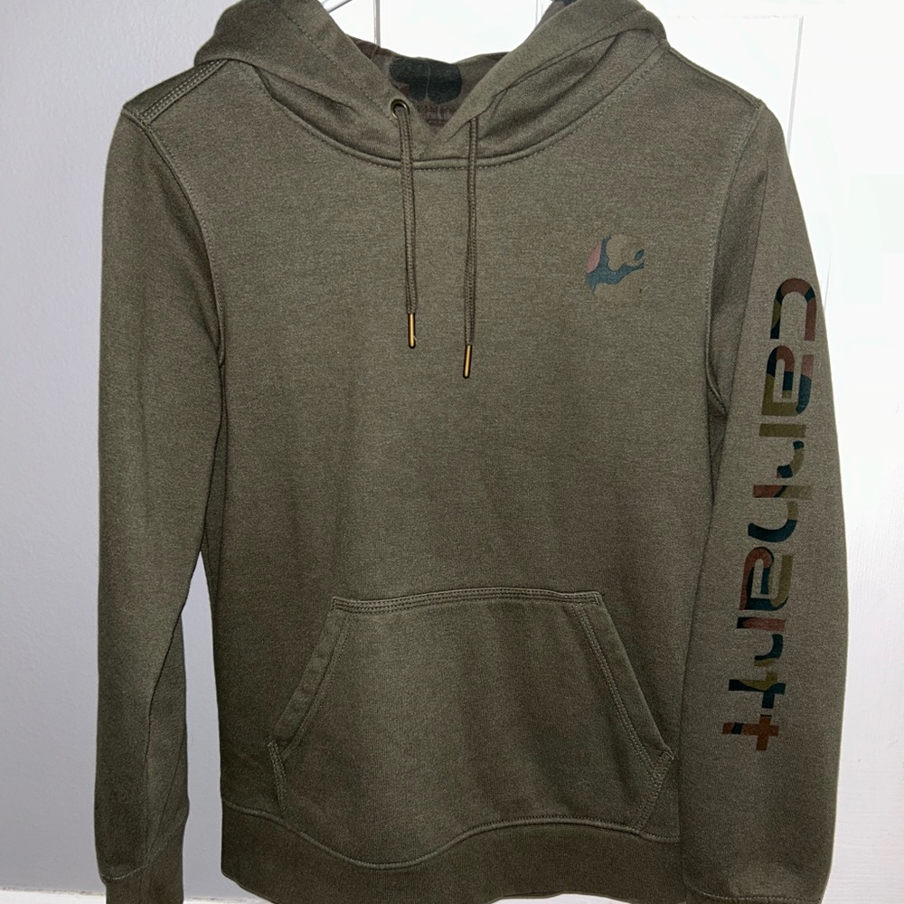 Carhartt Olive Green women’s Hoodie